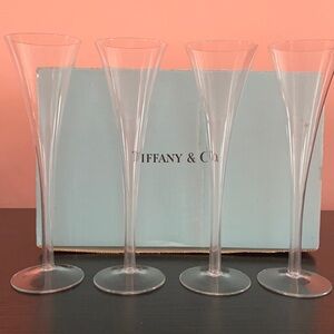 Vintage Tiffany Champagne Flutes